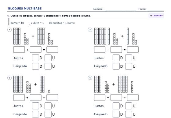 Ficha de ejemplo: Bloques Multibase